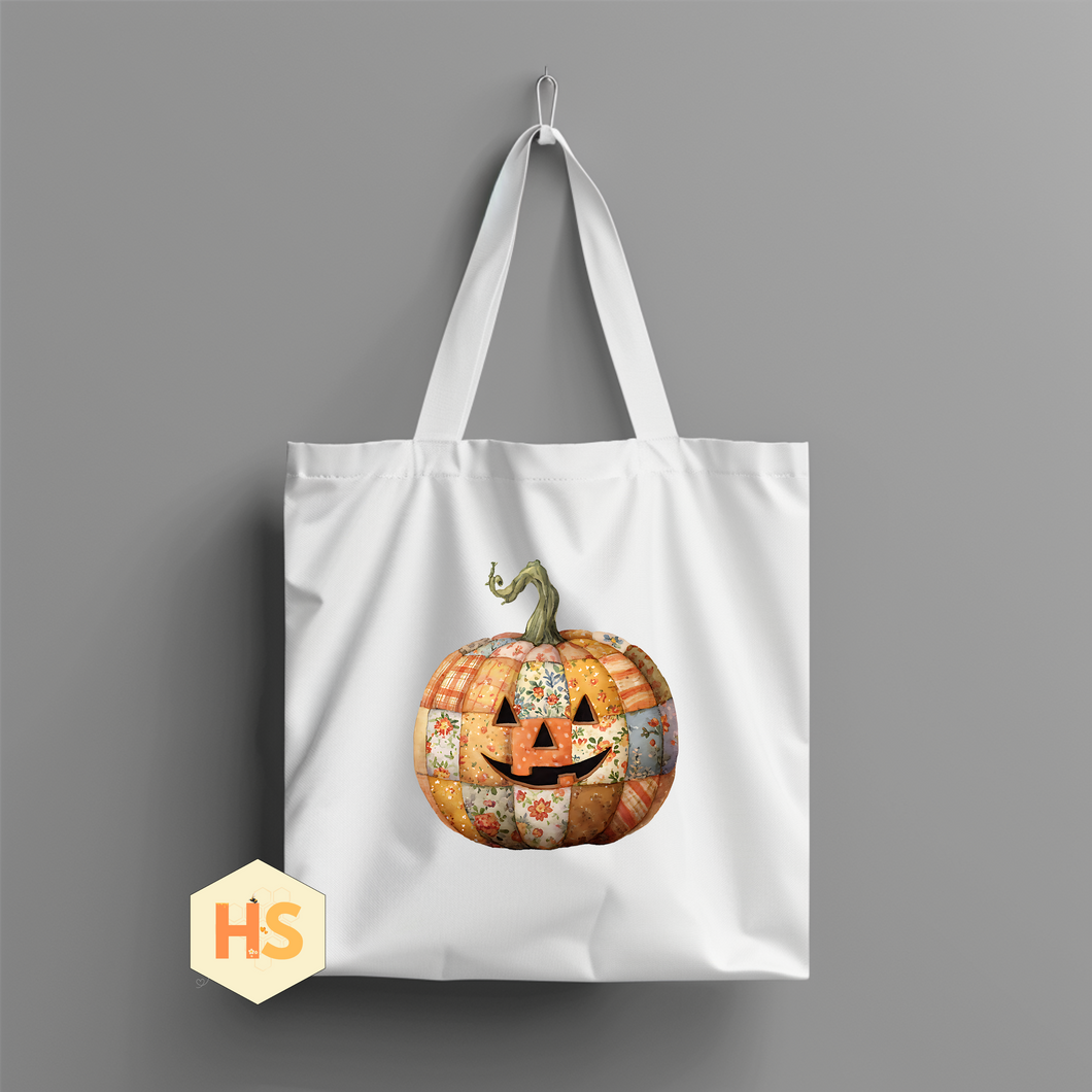 Tote Bag - Quilted Pumpkin - PREORDER 8/10-8/13