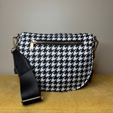 Load image into Gallery viewer, Roni - Nylon Crossbody - Houndstooth - PREORDER
