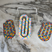 Load image into Gallery viewer, Jumbo Paperclip - Mermaid Rainbow - PREORDER
