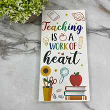 Load image into Gallery viewer, Sticky Note Booklet Set - Teaching Heart (White Background)
