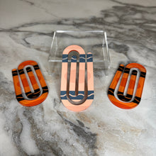 Load image into Gallery viewer, Jumbo Paperclip - Orange Crayon - PREORDER
