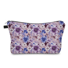 Load image into Gallery viewer, Pouch - Floral Purple Blue
