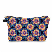 Load image into Gallery viewer, Pouch - Floral Rainbow Sunflower Kaleidoscope
