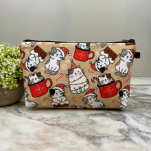 Load image into Gallery viewer, Pouch - Cat Christmas
