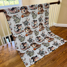 Load image into Gallery viewer, Blanket Halloween #18 - Dinosaur
