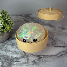 Load image into Gallery viewer, Squishy Toy - Viral Dumpling, Clear Holographic
