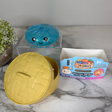 Load image into Gallery viewer, Squishy Toy - Viral Dumpling, Slow Rise Glitter - Blue
