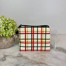 Load image into Gallery viewer, Mini Pouch - Cream Plaid

