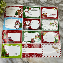 Load image into Gallery viewer, Christmas Gift Stickers Sheet
