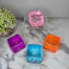 Load image into Gallery viewer, Squishy Toy - Christmas Sprinkle Cube
