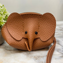 Load image into Gallery viewer, Wristlet Coin Pouch Wallet - Elephant
