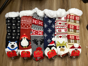 Fuzzy No Slip Socks