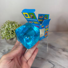 Load image into Gallery viewer, Squishy Toy - Soda Cube - Blue Raspberry Ice
