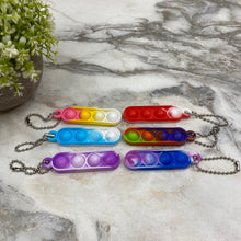 Load image into Gallery viewer, Bubble Pop Keychain - Shapes
