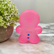 Load image into Gallery viewer, Super Duper Sugar Squisher Toy - Gingerbread Man - Pink
