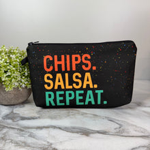 Load image into Gallery viewer, Pouch - Taco, Chips Salsa Repeat
