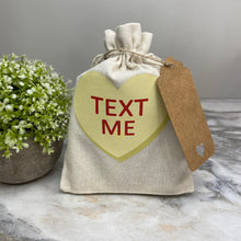 Load image into Gallery viewer, Mini Drawstring - Conversation Hearts
