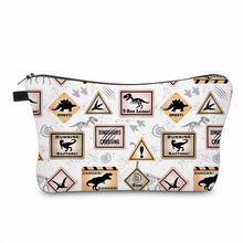 Load image into Gallery viewer, Pouch - Dino Danger Warning

