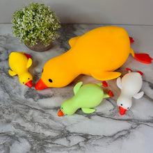 Load image into Gallery viewer, Squishy Toy - Laying Down Duck, Jumbo
