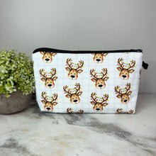 Load image into Gallery viewer, Pouch - Christmas - Deer Lights
