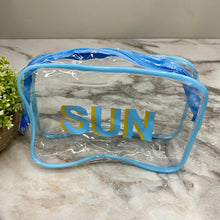 Load image into Gallery viewer, Clear Pouch - Sun
