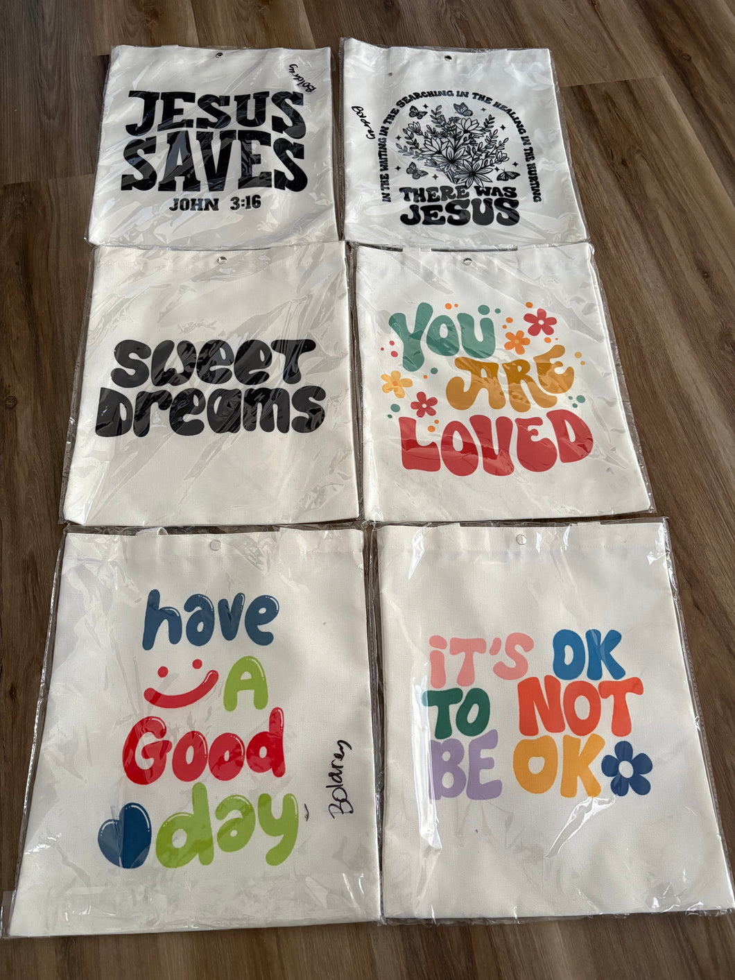 Burlap Totes