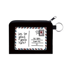 Load image into Gallery viewer, Mini Pouch - So Glad You’re Here
