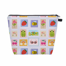 Load image into Gallery viewer, Pouch XL - Summer Stamps + Animals
