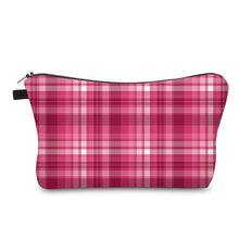 Load image into Gallery viewer, Pouch - Plaid, Pink
