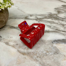Load image into Gallery viewer, Hair Clip - Christmas Silver
