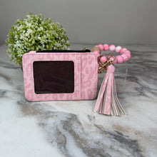 Load image into Gallery viewer, Bracelet Keychain &amp; Card Holder Wallet - Animal Print
