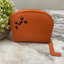 Load image into Gallery viewer, Wallet - Accordion Card - Cat - Orange
