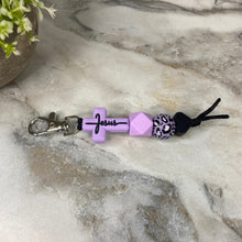 Load image into Gallery viewer, Keychain - Silicone Bead - Religious - Jesus
