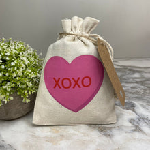 Load image into Gallery viewer, Mini Drawstring - Conversation Hearts
