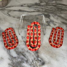 Load image into Gallery viewer, Jumbo Paperclip - Strawberries
