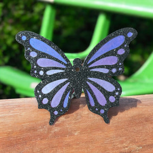 Purple Ombre Butterfly Freshie