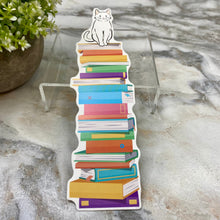Load image into Gallery viewer, Bookmark - Cats &amp; Books - #10
