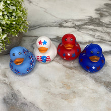 Load image into Gallery viewer, Rubber Duck - America 4th of July
