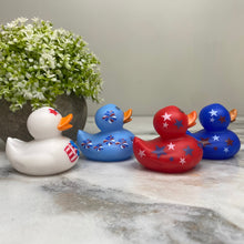 Load image into Gallery viewer, Rubber Duck - America 4th of July
