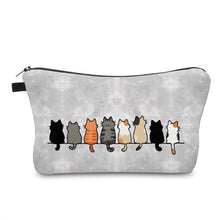Load image into Gallery viewer, Pouch - Cat, Back in a Row
