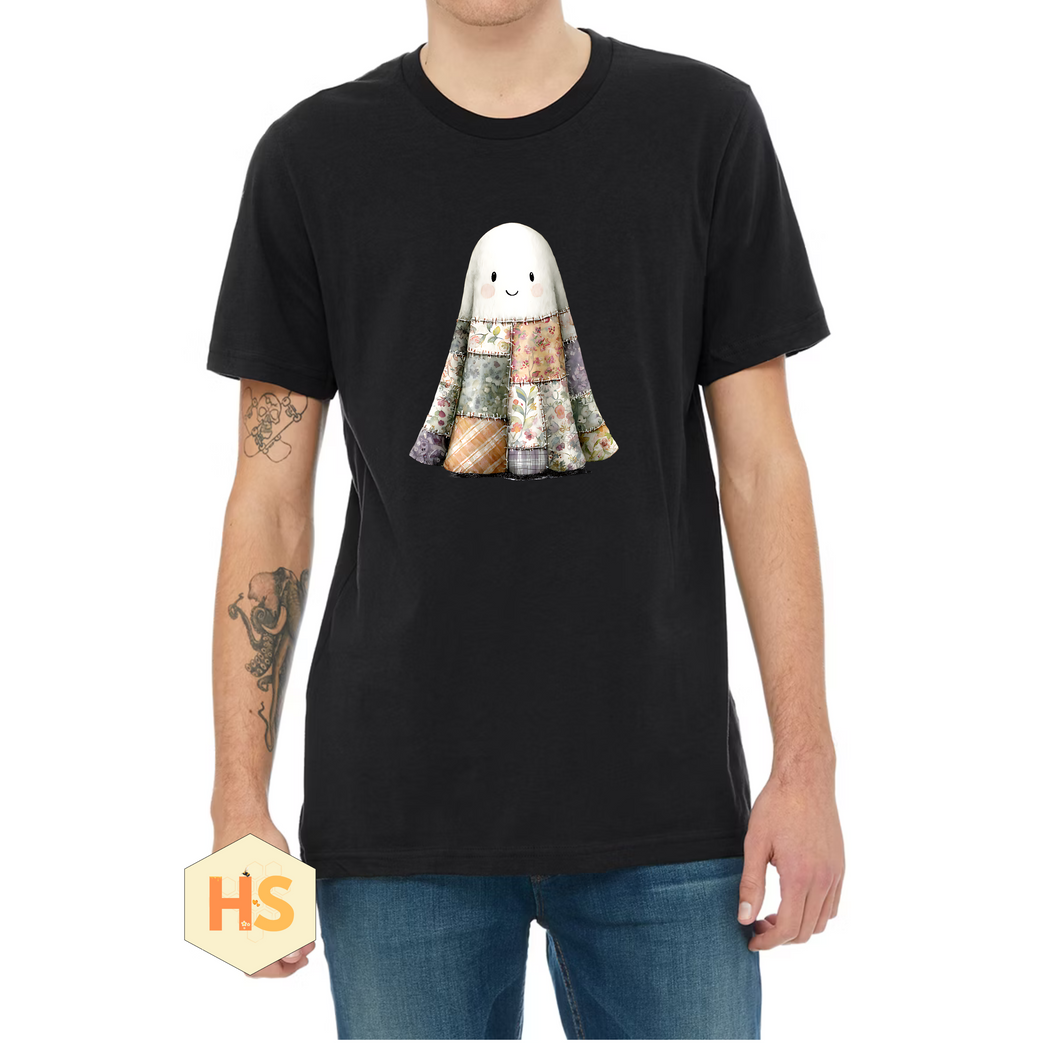 T-Shirt - Quilted Ghost - PREORDER 8/10-8/13