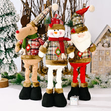 Load image into Gallery viewer, Telescopic Standing Christmas Decor - Plaid - PREORDER 10/3-10/6
