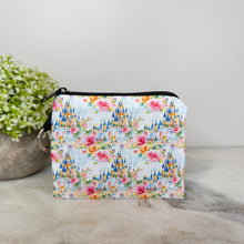 Load image into Gallery viewer, Mini Pouch - Castle Floral
