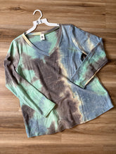 Load image into Gallery viewer, Blue Tie Dye LS
