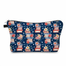 Load image into Gallery viewer, Pouch - America, Book Floral

