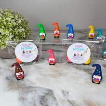 Load image into Gallery viewer, Gnome Figurines  - Birthday Assortment (3 pack) - Gnomies Sticker
