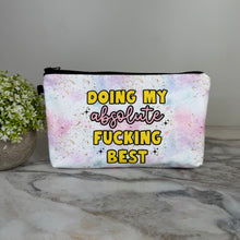 Load image into Gallery viewer, Pouch - Humor Adult, Doing My Fucking Best
