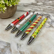 Load image into Gallery viewer, Pen - Clear Christmas Design Full Set #3
