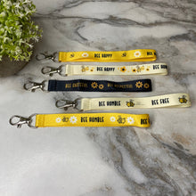Load image into Gallery viewer, Wrist Lanyard with Keychain Clasp - Bee
