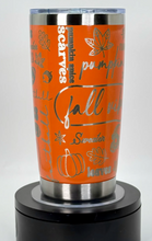 Load image into Gallery viewer, Tumbler 20oz - Halloween &amp; Fall #3 - PREORDER Ends 10/2
